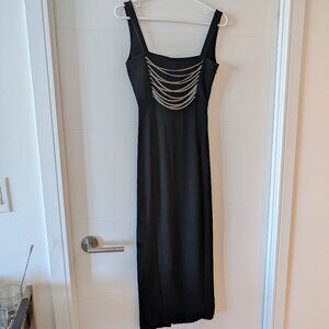 Chain detail dress